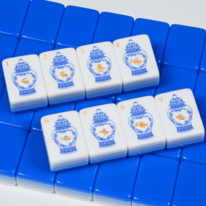 American Mahjong Set, Four-Layer Acrylic Box, Perfect for Family Leisure Games