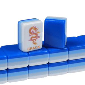 American Mahjong Set, Four-Layer Acrylic Box, Perfect for Family Leisure Games