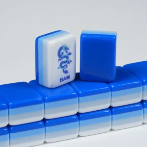 Hand-Scrubbing Brand Acrylic Mahjong Tiles American English Numbered Personalized Creative Mahjong Tiles