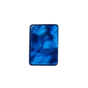 American-style Mahjong with a Water-ripple Blue Pattern and Custom Logo; Thick Premium-quality Acrylic Tiles
