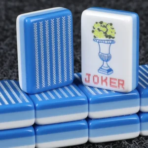 American Custom Handheld Travel Mahjong Set with Acrylic Tiles for Chess and Card Entertainment