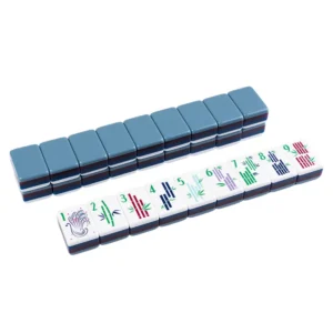 American Taixing Mahjong Tiles Color-Matching Portable Four-Layer Acrylic Foreign Hand-Played Tiles Factory Wholesale