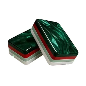Foreign Trade-Style American Mahjong Sets (Acrylic Jiangsu Origin); Customizable Designs Complete Sets for Chess/Card