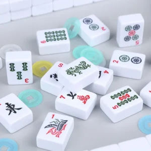 Outdoor Hand-shuffled Japanese Mahjong Japanese-style Personalized Creative Malaysian Cross-border Mahjong Tiles
