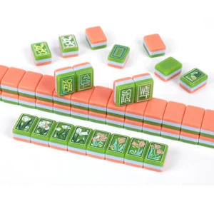 Four-Layer American-Style Customizable Mahjong Set Acrylic US Mahjong Guesthouse/Club Entertainment Board Game Cardboard