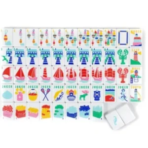 Acrylic Mahjong Set Jiangxi Featuring Exquisite Designs Cardboard Box Packagingperfect Household Item Gift