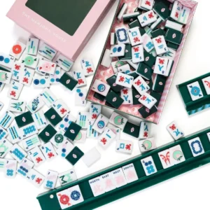 Exquisitely Designed American Mahjong Home Use and Gift Set, 160 Tiles
