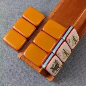 Luxurious 7-layer Acrylic American-style Mahjong Set Origin Personalized Creative Design