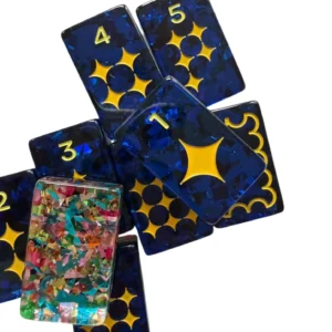 Modern American-style Mahjong Casino Gambling Carved & Shredded Paper Mahjong Tiles Travel-sized & Standard-sized 160 Tiles