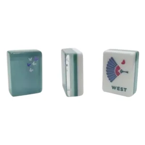 American Mahjong Tiles Set butterfly Design Large-size Acrylic Tiles Casual Tabletop Game Jiangsu Exclusively Cross-border
