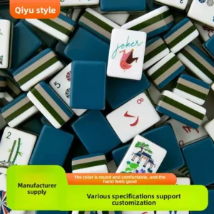 Taixing American Four-Layer Acrylic Mahjong Tiles-Portable Outdoor Hand-Played for Chess & Card Entertainment-Wholesale