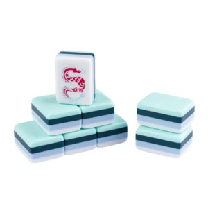 Acrylic American-style Mahjong Tiles Four-layer Color-matched Portable Taixing Foreign-style Hand-shuffled Wholesale