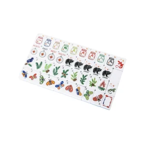 American-style Hand-shuffled Mahjong, Acrylic Mahjong Tiles, Mahjong Tiles for Leisure and Entertainment