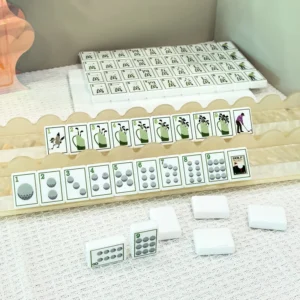 Golf-style American Mahjong Acrylic Outdoor Travel Hand-rubbed Tiles Single-layer European American Casual Entertainment