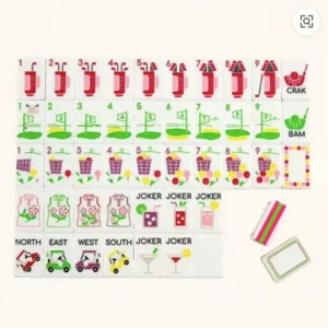 Christmas Mahjong: a Deluxe Four-Tier American-Style Mahjong Tile Set-The Perfect Gift for Gamers
