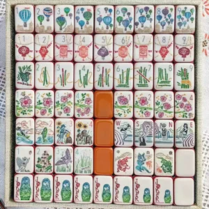 Luxurious 7-layer Acrylic American-style Mahjong Set Origin Personalized Creative Design