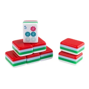 Wholesale Taixing American Mahjong Tiles Color-matched Portable Outdoor Play; Four-layer Acrylic Foreign-style; Hand-shuffled;