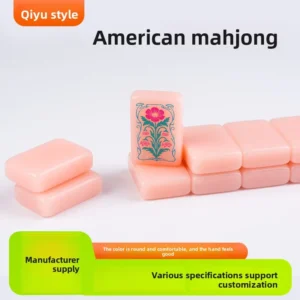 American Taixing Mahjong Tiles Portable Single-Layer Acrylic Foreign Outdoor Hand-Played Wholesale