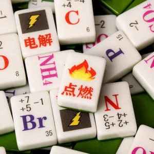 Periodic Table of Chemical Elements Mahjong Tiles